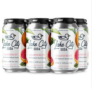 Lake City Grapefruit Soda - 6 Pack - Lake City Cider