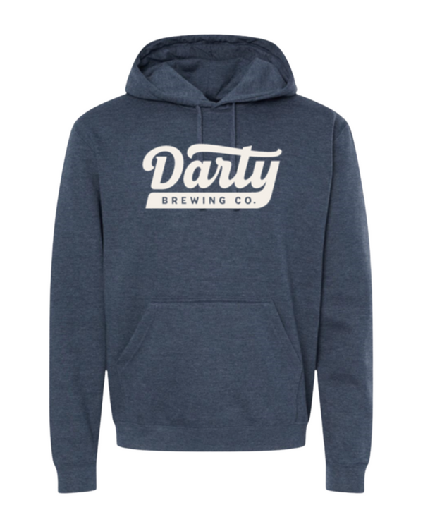 Darty Brewing Heather Navy Unisex Pullover Hoodie
