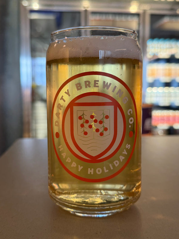 16oz Darty Brewing Holiday Glass