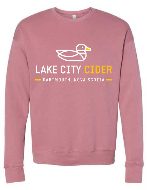 Lake City Cider Crew Neck Sweater - Mauve