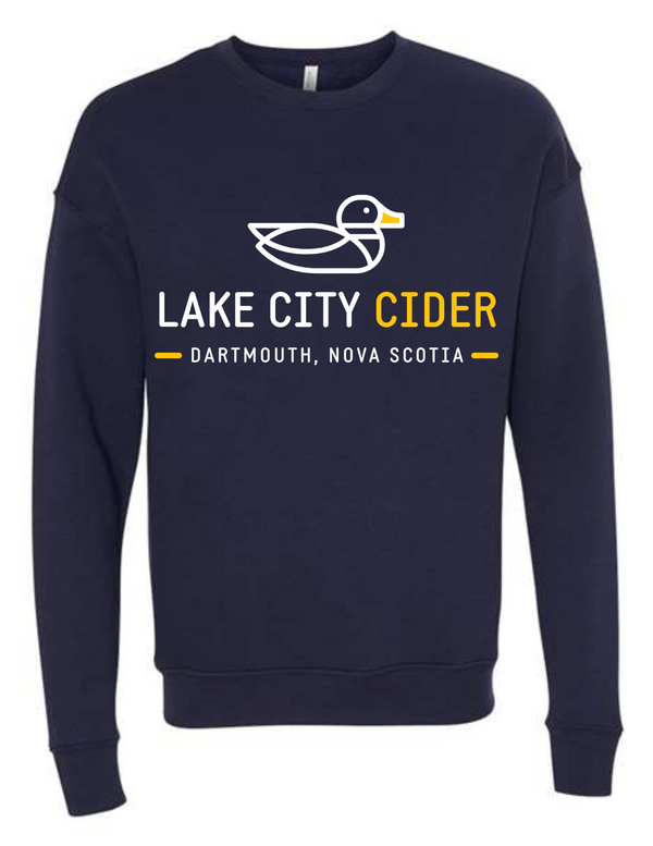 Lake City Cider Crew Neck Sweater - Navy