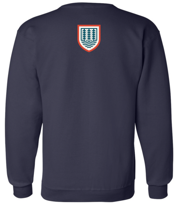 Darty Brewing Navy Champion Crewneck Sweater