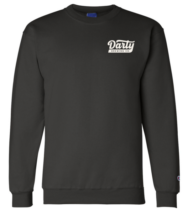 Darty Brewing Black Champion Crewneck Sweater