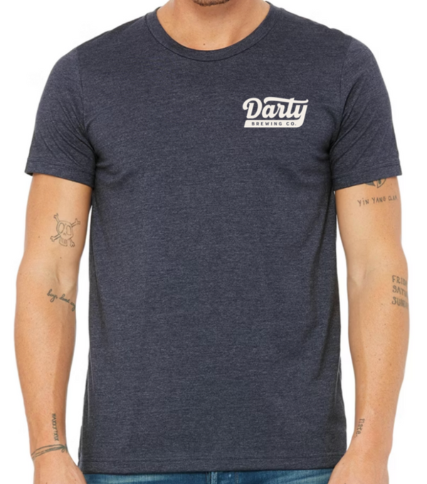 Darty Brewing Heather Navy T-Shirt