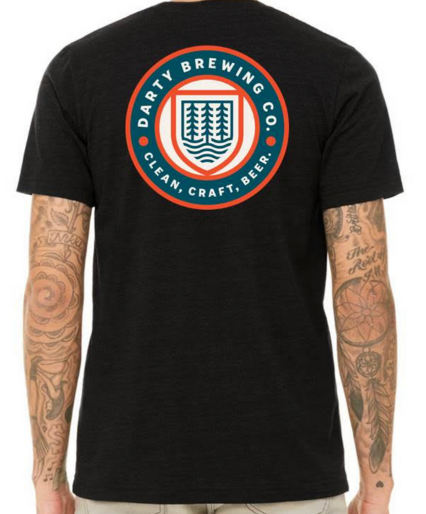 Darty Brewing Heather Black T-Shirt