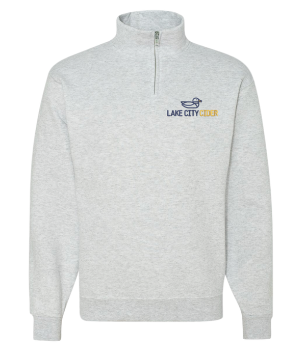 1/4 Zip Light Grey Sweatshirt