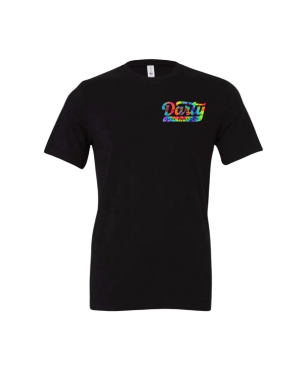 Darty Tie-Dye T-Shirt Black