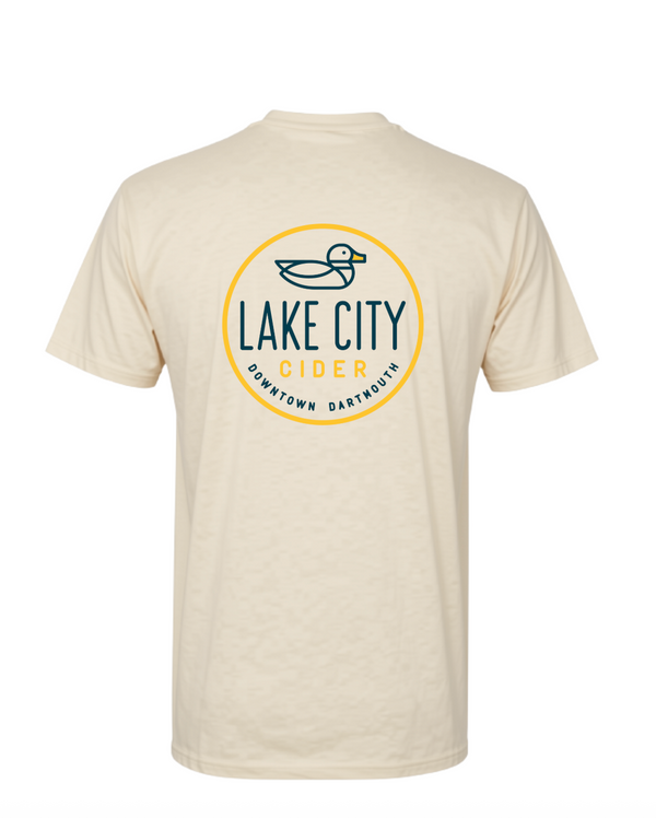 Lake City Cider Unisex T-Shirt - Sand