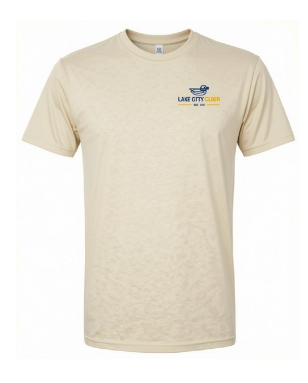 Lake City Cider Unisex T-Shirt - Sand