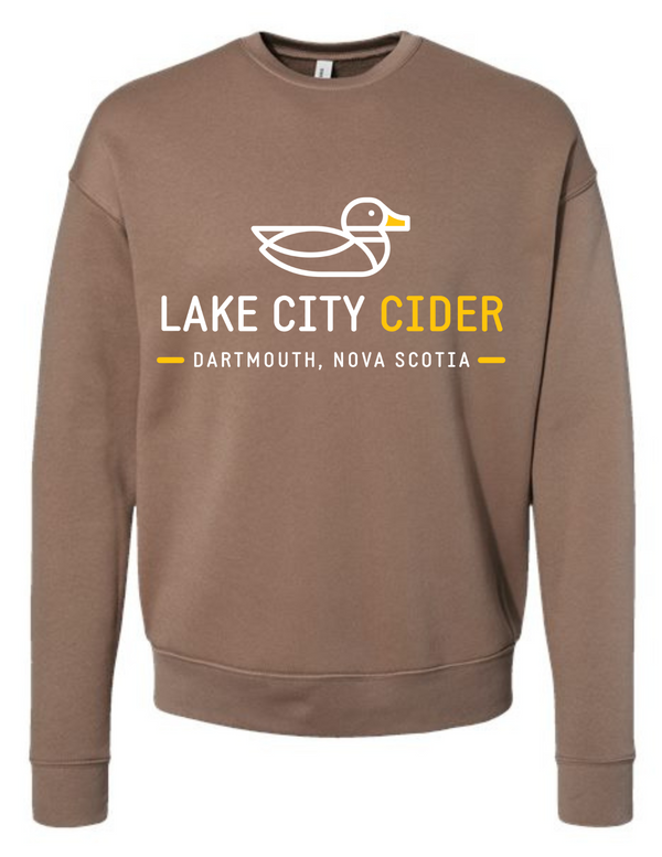 Lake City Cider Crew Neck Sweater - Vintage Brown