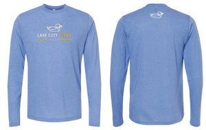 Blue Long Sleeve T-Shirt - Lake City Cider