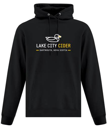 Lake City Unisex Hoodie - Jet Black