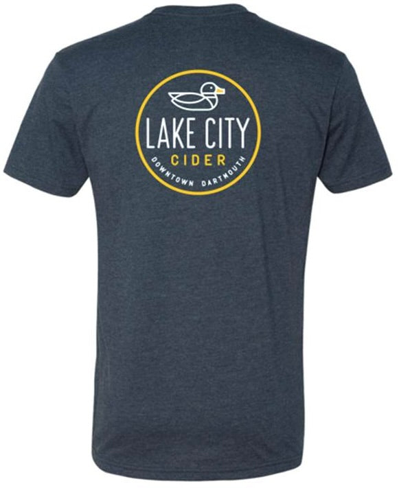 Lake City Cider Unisex T-Shirt - Navy Blue