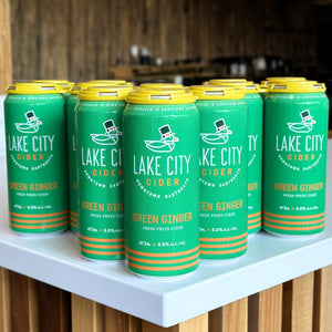 Green Ginger 12 Pack Bundle - Lake City Cider