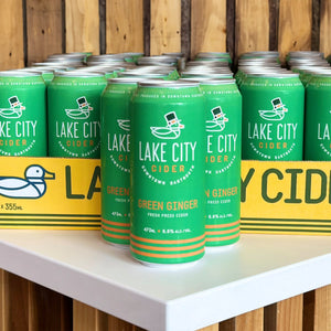 Green Ginger 24 Pack Bundle - Lake City Cider