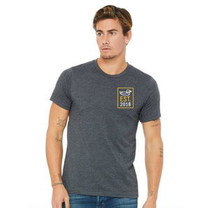 Grey Heather Lake City T-Shirt - Lake City Cider