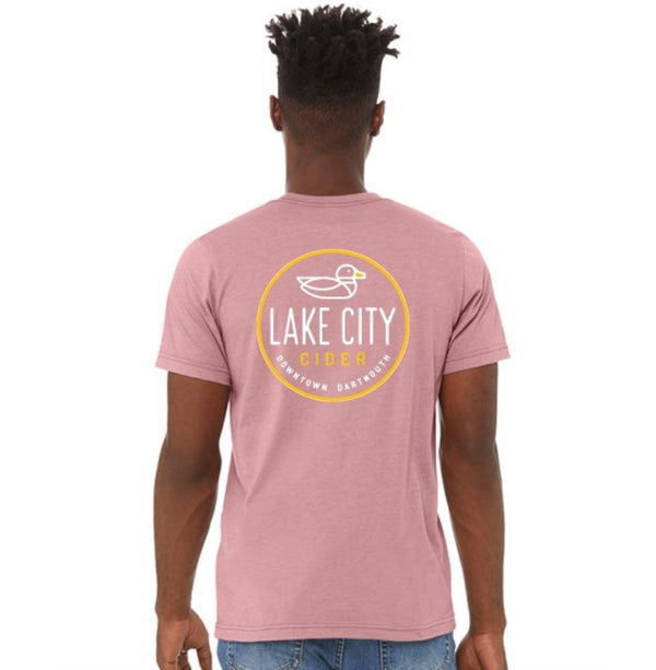 Lilac Heather Lake City T-Shirt - Lake City Cider