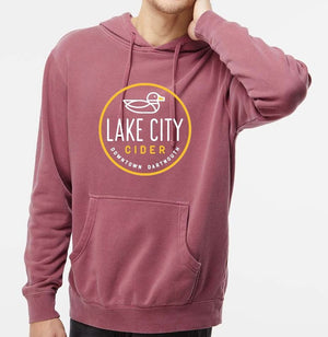 Maroon Lake City Hoodie - Lake City Cider